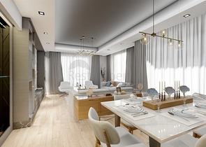 Apartments 3 + 1 in a new complex from the developer Kepez / Antalya