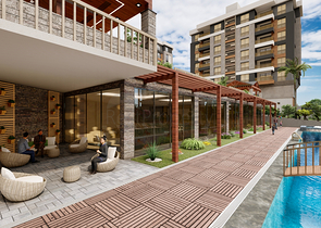 Apartments 3 + 1 in a new complex from the developer Kepez / Antalya