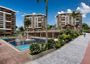 Apartments 3 + 1 in a new complex from the developer Kepez / Antalya