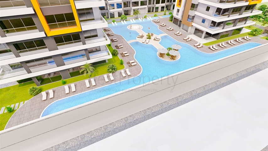 Investment project with a unique view in Kepez - Antalya