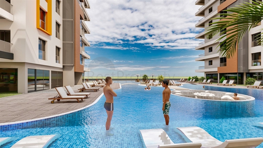 Investment project with a unique view in Kepez - Antalya