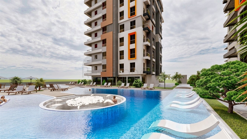 Investment project with a unique view in Kepez - Antalya