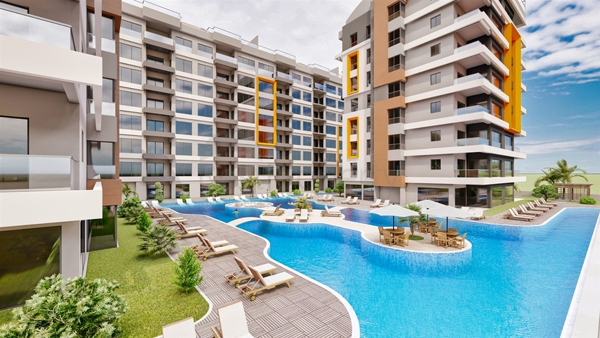 Investment project with a unique view in Kepez - Antalya