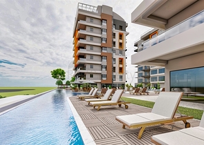 Investment project with a unique view in Kepez - Antalya