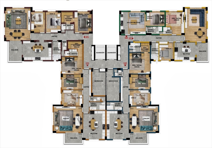 Investment project in Kepez - Antalya