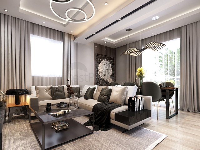 Apartment 3 + 1 in the center of Antalya