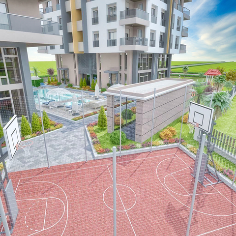 Apartments 3 + 1 in Kepez area - Antalya