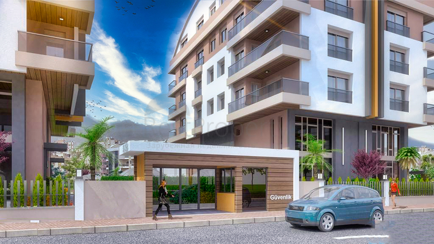 Apartments 3 + 1 in Kepez area - Antalya