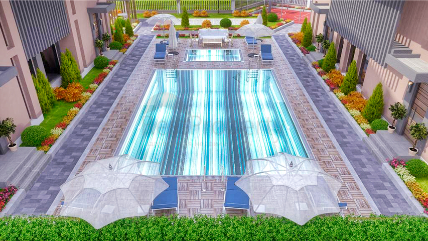 Apartments 3 + 1 in Kepez area - Antalya