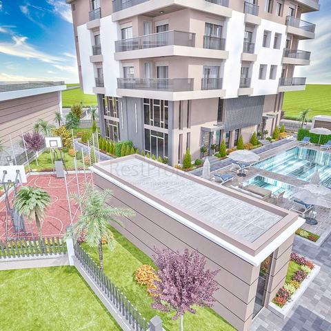 Apartments 3 + 1 in Kepez area - Antalya