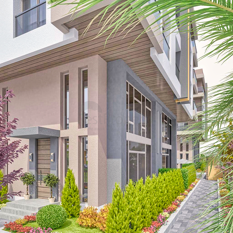 Apartments 3 + 1 in Kepez area - Antalya