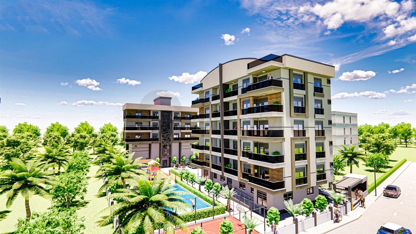 3+1 apartments in Kepez - Antalya