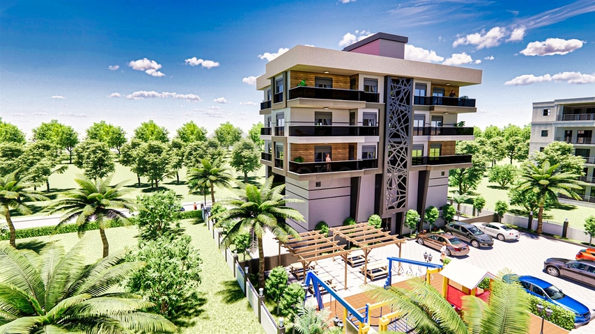 3+1 apartments in Kepez - Antalya