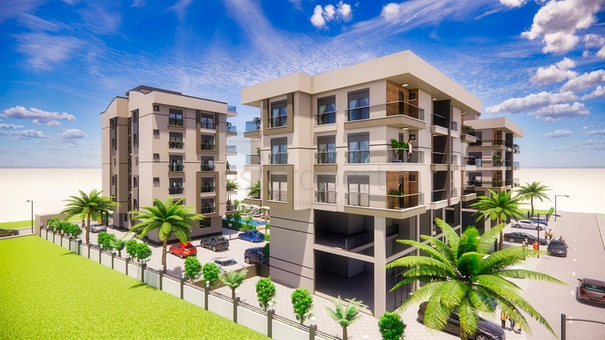 3+1 apartments in Kepez - Antalya