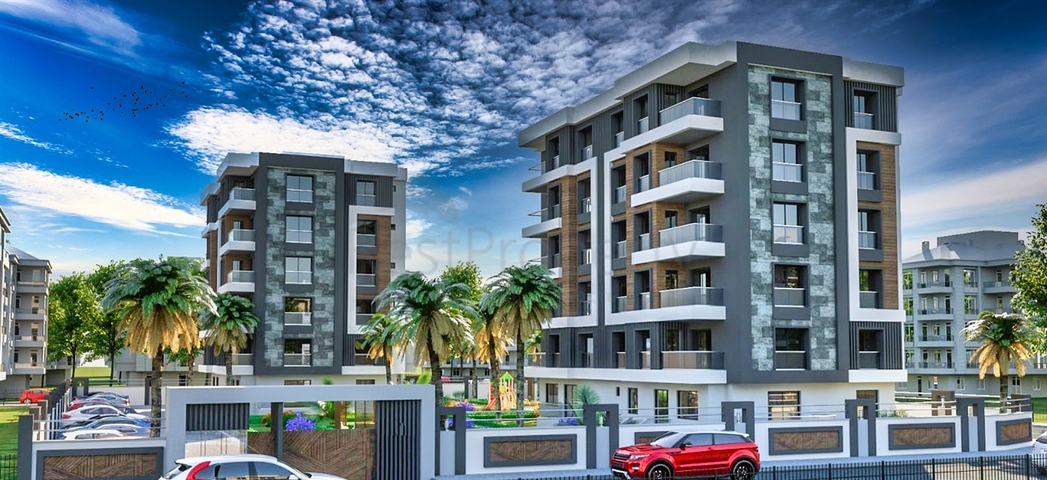 1+1 , 2+1 , 3+1 apartments in Kepez - Antalya