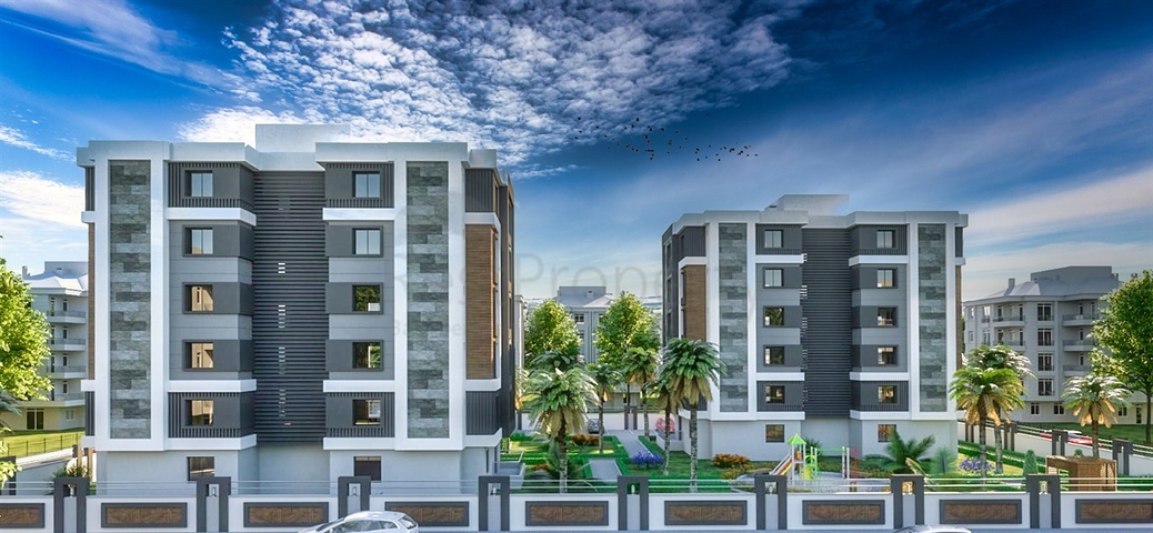 1+1 , 2+1 , 3+1 apartments in Kepez - Antalya