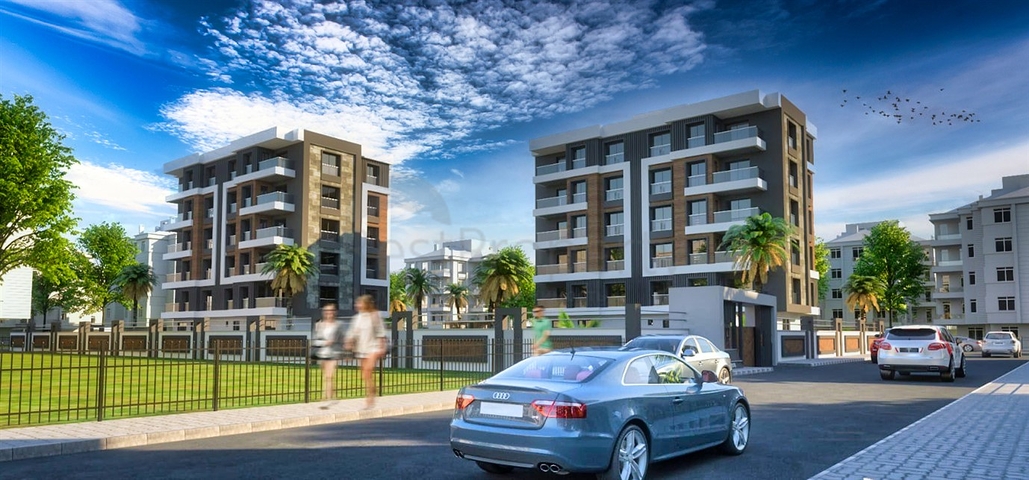 1+1 , 2+1 , 3+1 apartments in Kepez - Antalya