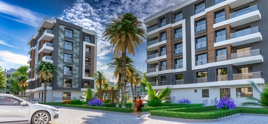 1+1 , 2+1 , 3+1 apartments in Kepez - Antalya