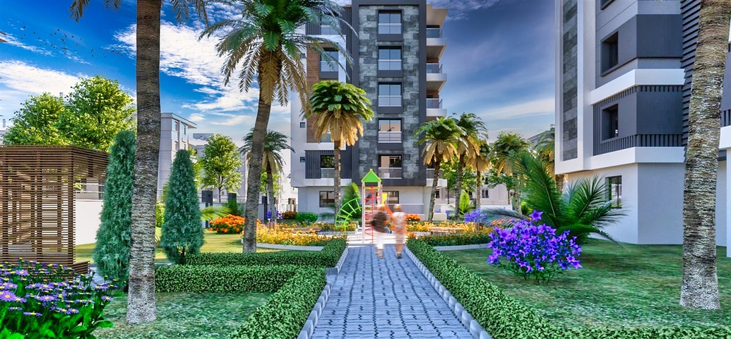 1+1 , 2+1 , 3+1 apartments in Kepez - Antalya