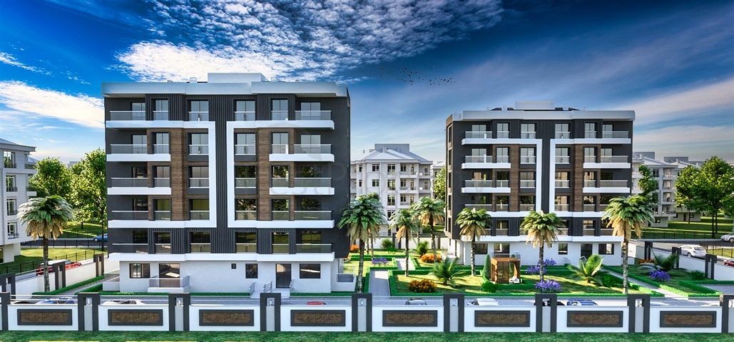 1+1 , 2+1 , 3+1 apartments in Kepez - Antalya