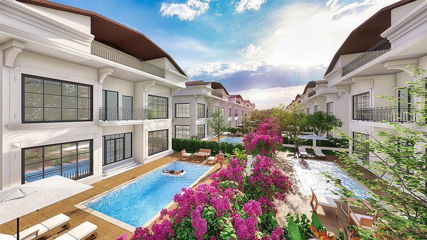 Villa 6 + 1 in Belek - Antalya