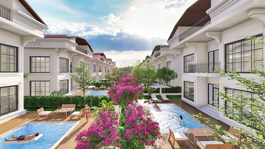 Villa 6 + 1 in Belek - Antalya