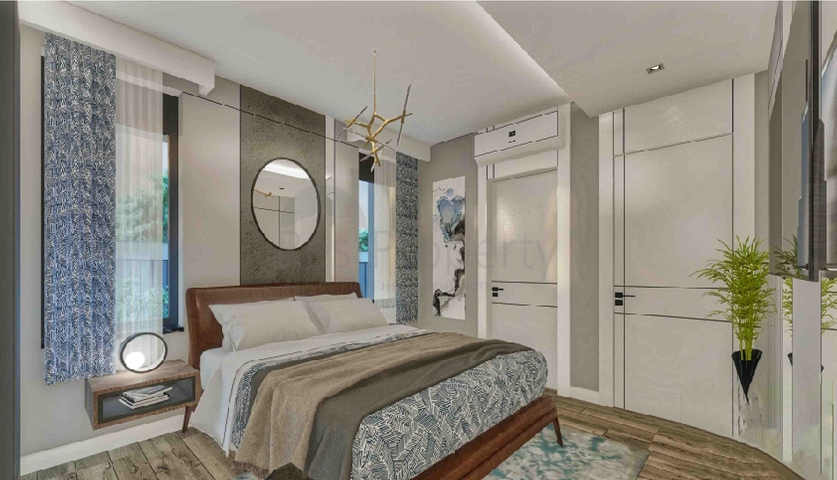 Villas in a luxurious 5 + 1 complex in the prestigious Lara - Antalya