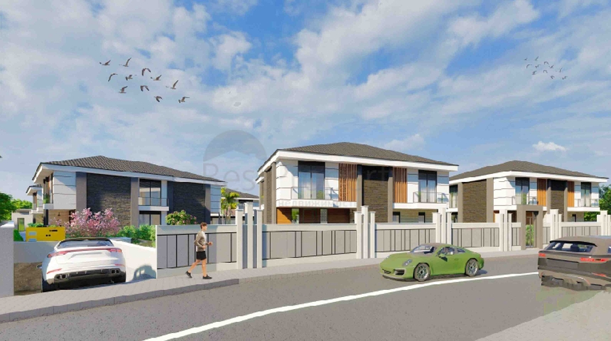 Villas in a luxurious 5 + 1 complex in the prestigious Lara - Antalya