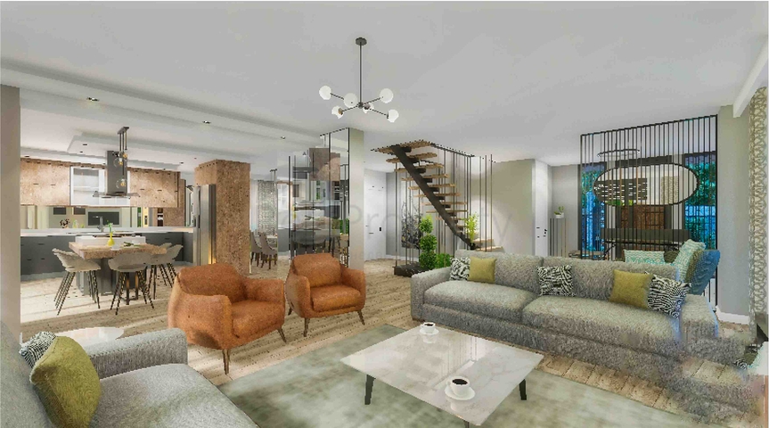 Villas in a luxurious 5 + 1 complex in the prestigious Lara - Antalya