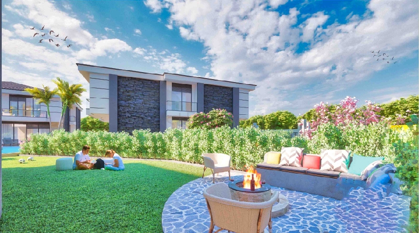 Villas in a luxurious 5 + 1 complex in the prestigious Lara - Antalya