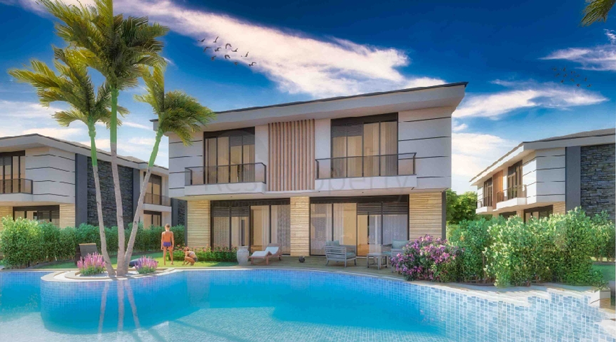 Villas in a luxurious 5 + 1 complex in the prestigious Lara - Antalya