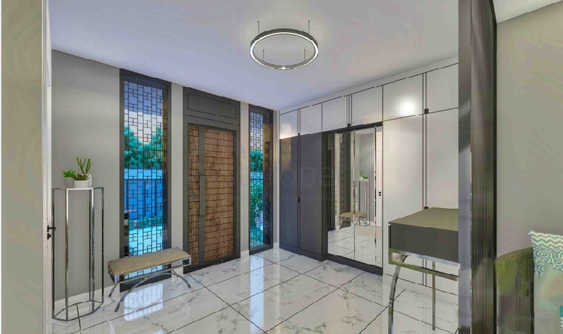 Villas in a luxurious 5 + 1 complex in the prestigious Lara - Antalya