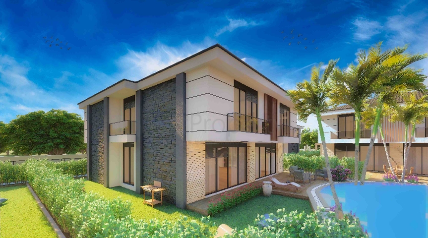 Villas in a luxurious 5 + 1 complex in the prestigious Lara - Antalya