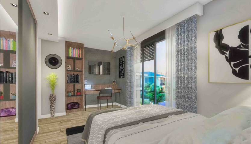 Villas in a luxurious 5 + 1 complex in the prestigious Lara - Antalya