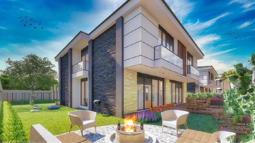 Villas in a luxurious 5 + 1 complex in the prestigious Lara - Antalya