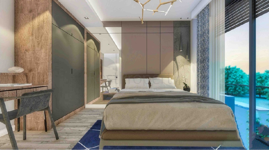 Villas in a luxurious 5 + 1 complex in the prestigious Lara - Antalya