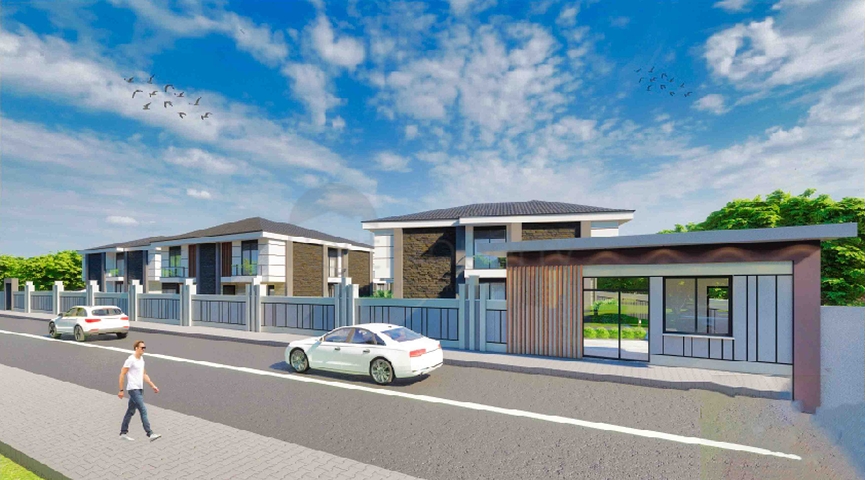 Villas in a luxurious 5 + 1 complex in the prestigious Lara - Antalya