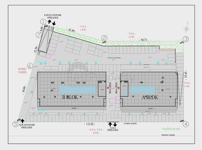 Commercial office in the center of Antalya