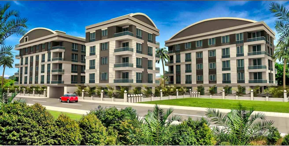 1+1, 2+1 and 3+1 apartments in Gebizli  - Antalya