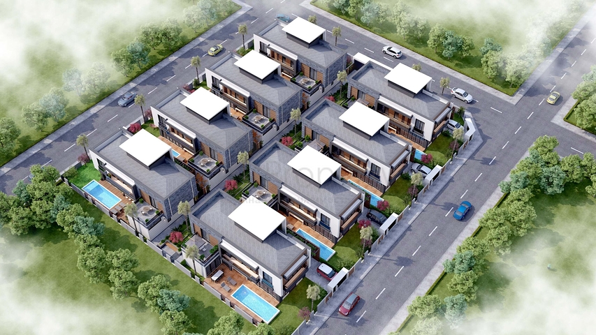 5+1 Villas in Doshemealti - Antalya