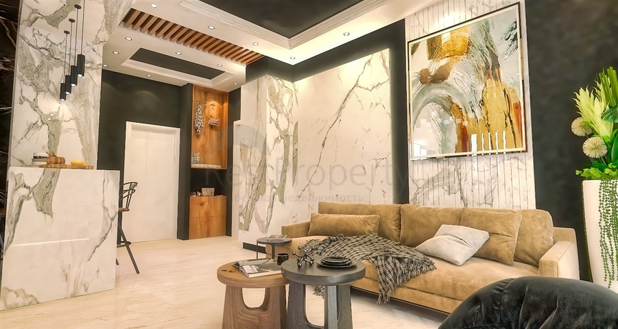 1 + 1 and 2 + 1 apartments in the Hurma- Antalya