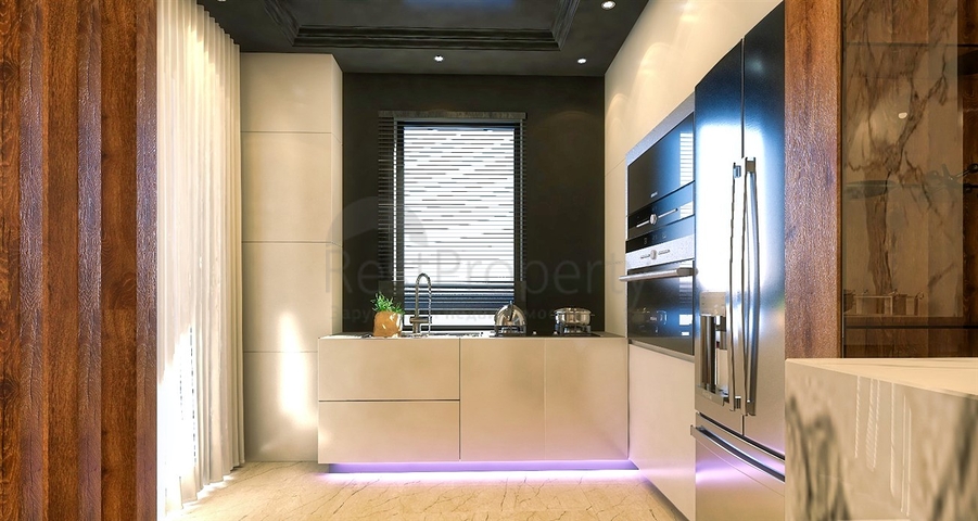 1 + 1 and 2 + 1 apartments in the Hurma- Antalya