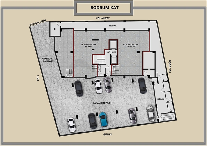 Investment project in the center of Antalya