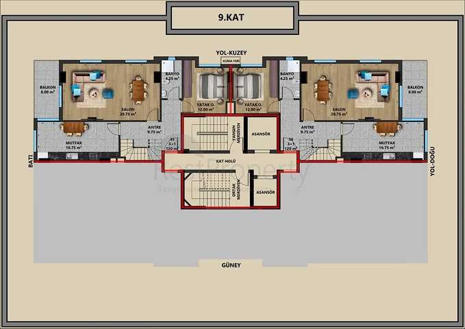 Investment project in the center of Antalya