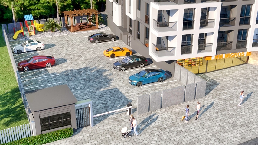 Investment project in the center of Antalya