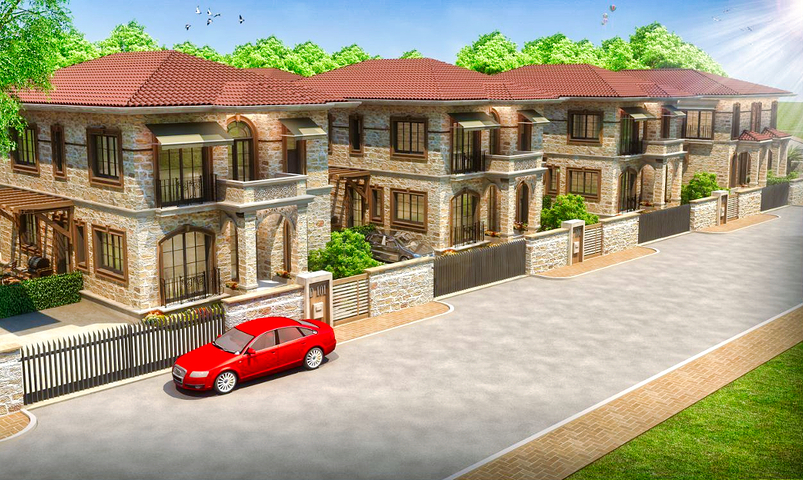 4+1  Villas in Doshemealti - Antalya