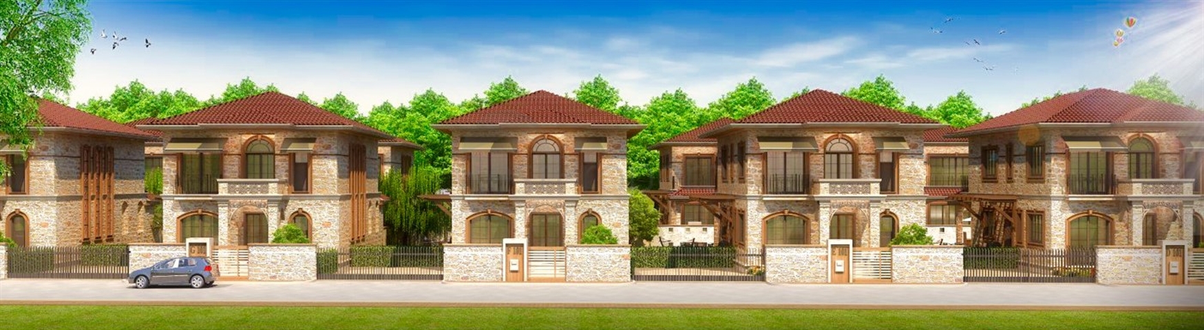 4+1  Villas in Doshemealti - Antalya
