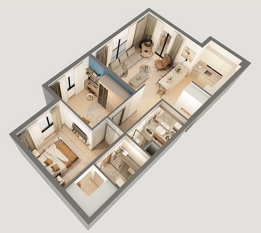 Investment project in Altyntas - Antalya microdistrict  