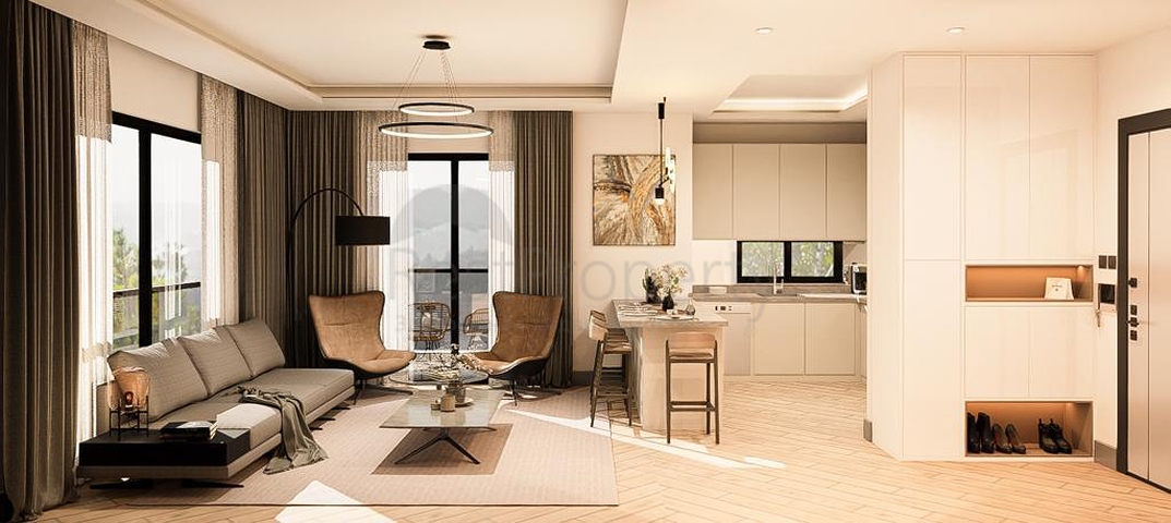 Investment project in Altyntas - Antalya microdistrict  