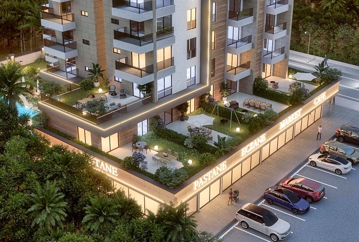 Investment project in Altyntas - Antalya microdistrict  